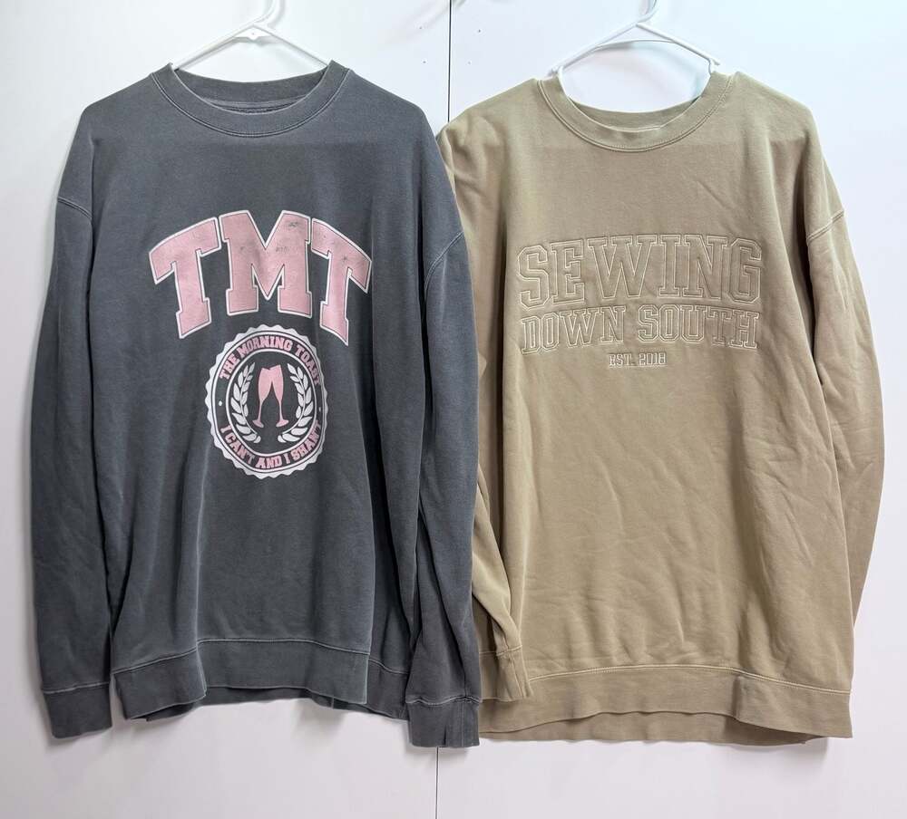 Lot of 2 Independent Trading Company Crewneck Sweatshirts Size XL